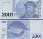 Testbanknoten: Test Note ”STRONGLIFE” produced in 2001 by the Louisenthal paper mill in cooperation with the printing company Giesecke & Devrient. Whi...