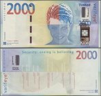 Testbanknoten: Test Note GIESECKE & DEVRIENT / LOUISENTHAL Germany, ”Yvonne 2007” featuring a broad holographic stripe at right with window “Yvonne”, ...