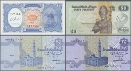 Egypt: 1977/2002 (ca.), ex Pick 44-188 and others, quantity lot with 1631 Banknotes in good to mixed quality, sorted and classified by Pick catalogue ...