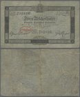 Deutschland - Altdeutsche Staaten: Königlich Sächsiches Cassenbillet 2 Reichsthaler 1818, PiRi A385, kleine Einrisse an den Rändern und in der Mitte d...