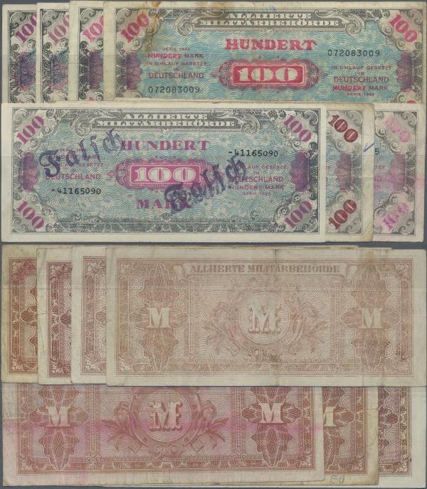Deutschland - Alliierte Miltärbehörde + Ausgaben 1945-1948: Sehr interessantes L...
