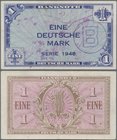 Deutschland - Bank Deutscher Länder + Bundesrepublik Deutschland: 1 DM 1948 mit Stempel ”B” für West-Berlin, Ro.233a, sehr saubere Gebrauchserhaltung ...