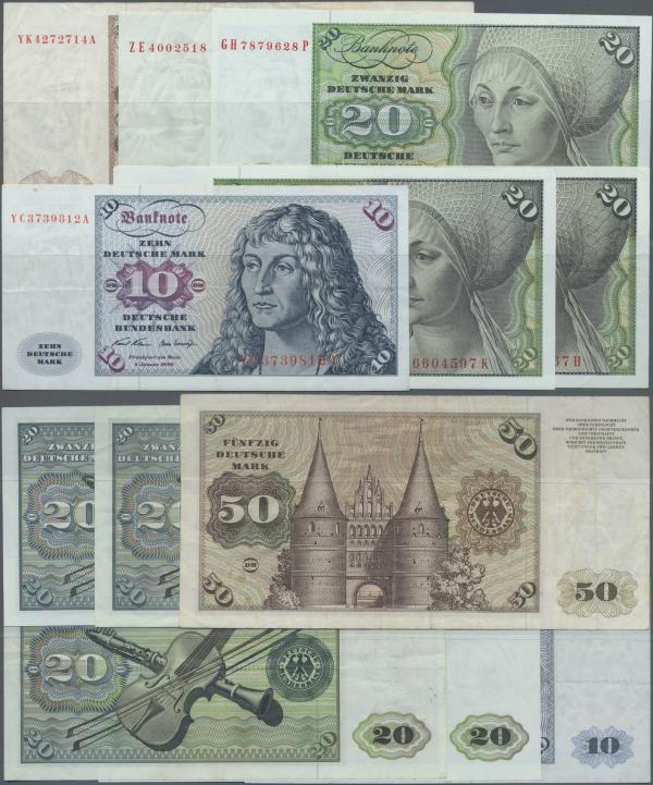 Deutschland - Bank Deutscher Länder + Bundesrepublik Deutschland: Sehr schönes L...