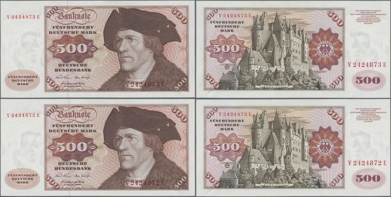 Deutschland - Bank Deutscher Länder + Bundesrepublik Deutschland: Fortlaufend nu...