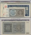 Deutschland - Nebengebiete Deutsches Reich: Protektorat Böhmen und Mähren, Lot mit 11 Musternoten 1940-45 mit 1 Krone Specimen Ro.558b (UNC), 5 Kronen...