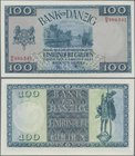 Deutschland - Nebengebiete Deutsches Reich: Danzig - Bank von Danzig, 100 Gulden 01.08.1931, Ro.841 in kassenfrischer Erhaltung: UNC. Sehr selten! ÷ D...