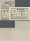 Deutschland - Nebengebiete Deutsches Reich: Thorn, Stadt, 50 Groschen, 1, 5 Zloty, 9.9.1939, Erh. I, I-, total 3 Scheine
 [taxed under margin system]