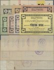 Deutschland - Konzentrations- und Kriegsgefangenenlager: Ellwangen, Württemberg, Offizier-Gefangenenlager, 5, 10, 20, 50 Pf., o. D., Erh. II, 5, 10, 2...