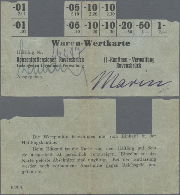 Deutschland - Konzentrations- und Kriegsgefangenenlager: Concentration Camp Rave...