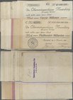 Deutschland - Notgeld - Württemberg: Calmbach, Gemeinde, 1 Mio. - 500 Mrd. Mark, 25.8. - 9.11.1923, Sammlung mit insgesamt 25 der 32 bei Keller und Ka...