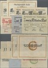 Deutschland - Notgeld - Württemberg: Calw, Stadt, 500 Tsd, 1 Mio. Mark, 10.8.1923, 1 Mio. Mark, 20.8.1923 (2, Serien B und C), 10 Mio. Mark, 1.9.1923,...
