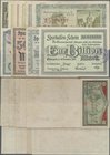 Deutschland - Notgeld - Württemberg: Ehingen, Stadt, 25 Pf., 1918, 1, 5, 10 Mrd. Mark, 25.10.1923, 20 Mrd. Mark, 31.10.1923, 100 Mrd. Mark, o. D., 1 B...