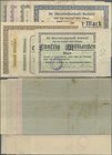 Deutschland - Notgeld - Württemberg: Gaildorf, Oberamtssparkasse, 100, 500 Tsd., 1 Mio. Mark, 10.8.1923, 2, 5 Mio. Mark, 27.8.1923, 20 Mio. Mark, 15.9...