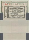 Deutschland - Notgeld - Württemberg: Geislingen, ”MAG” Maschinenfabrik AG, 500 Tsd. Mark, 13.8.1923, Erh. II, 100, 500 Mrd. Mark, 31.10.1923, mit Präg...