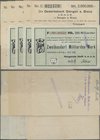 Deutschland - Notgeld - Württemberg: Giengen, Margarete Steiff GmbH, 500 Tsd. Mark, 17.8.1923, 1 Mio. Mark, 25.8.1923, 28.8.1923, 2 Mio. Mark, 3.9.192...