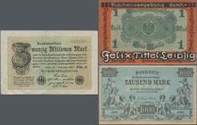 Deutschland - Sonstige: Kladde mit 94 Agitations- und Werbescheinen überwiegend aus Deutschland. Neben frühen Scherzscheinen um 1900, 2 Inflationssche...