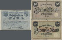 Deutschland - Notgeld: Großnotgeld 1918, Ordner mit alphabetisch angelegtem Bestand von 208 ganz überwiegend verschiedenen Scheinen in üblicher Erhalt...