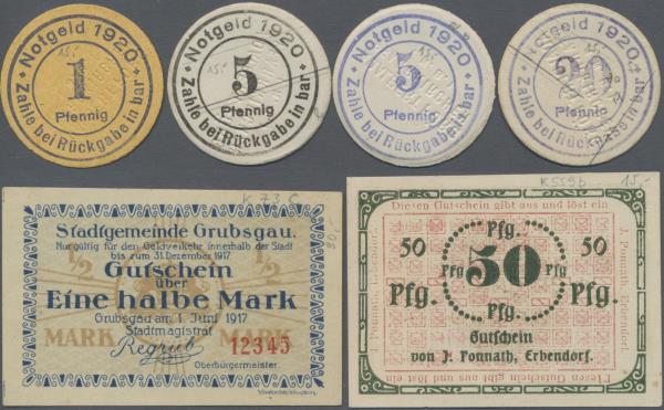 Deutschland - Notgeld - Bayern: Umfangreiche, teils alphabetisch angelegte Samml...