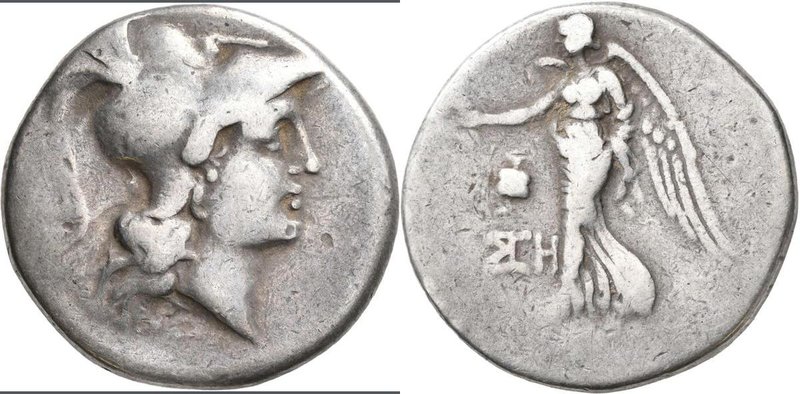 Pamphylien: SIDE: Tetradrachme, 2.-1. Jhd. v. Chr., 16,07 g. Athenakopf mit kori...