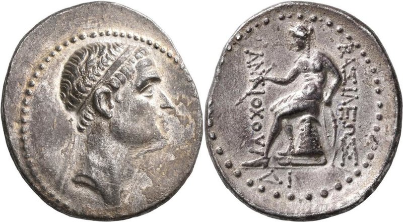 Syrien - Seleukiden: Antiochos I. 281-261 v. Chr.: AR-Tetradrachme, 16,75 g, seh...
