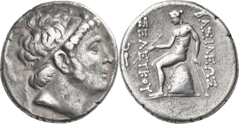 Syrien - Seleukiden: Antiochos III. 222-187 v. Chr.: AR-Tetradrachme, 16,74 g, s...