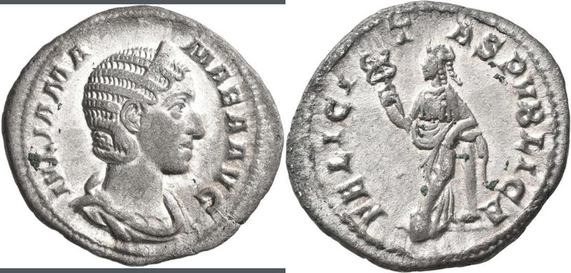 Iulia Mamaea (+ 235 n.Chr.): Iulia Mamaea (+235 n. Chr.), Mutter des Severus Ale...