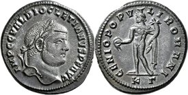 Diocletian (284 - 305): Æ-Nummis, GENIO POPVLI ROMANI, 9,24 g, Kampmann 119.84, sehr schön-vorzüglich.
 [taxed under margin system]