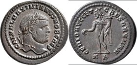 Galerius (293 - 305 - 311): Æ-Nummis, GENIO AVGG ET CAESARVM NN, 12,65 g, Kampmann 122,36, fast vorzüglich.
 [taxed under margin system]