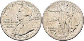 Vereinigte Staaten von Amerika: ½ Dollar 1928 (Half Dollar) Hawaiian Sesquicentennial / Discovery of Hawai / James Cook. KM# 163, selten, Auflage nur ...