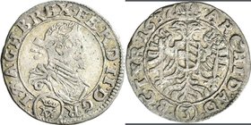 Haus Habsburg: Ferdinand II. 1619-1637: Groschen (3 Kreuzer) 1637, Wien, 1,59 g, Herinek 1058, seltener Jahrgang, sehr schön.
 [taxed under margin sy...