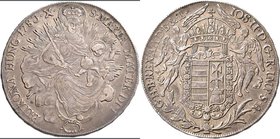 Haus Habsburg: Joseph II. 1765/1780-1790: Konventionstaler 1783 B, Kremnitz, 27,94 g, mit Randschrift, Davenport 1168, sehr schön-vorzüglich.
 [taxed...