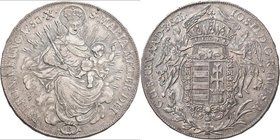 Haus Habsburg: Joseph II. 1765/1780-1790: Konventionstaler 1783 B, Kremnitz, 28,01 g, mit Randschrift, Davenport 1168, feine Kratzer, fast vorzüglich....
