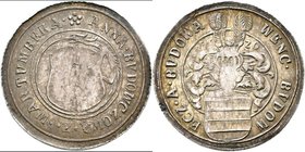 Haus Habsburg: Böhmen: AR-Rechenpfennig 1620, 24,75 mm, 2,59 g, späterer Abschlag, vorzüglich.
 [taxed under margin system]