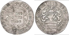 Haus Habsburg: Böhmen: AR-Rechenpfennig 1620, 23,49 mm, 2,68 g, späterer Abschlag, vorzüglich.
 [taxed under margin system]