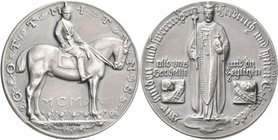 Medaillen Deutschland: Brandenburg-Preußen, Wilhelm II. 1888-1918: Silbermedaille 1915 von P. Sturm, auf die 500-Jahrfeier der Regierung des Hauses Ho...