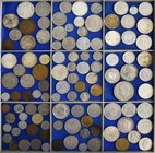 Alle Welt: Über 100 Münzen aus aller Welt des 20. Jahrhunderts. Manche in Silber, sehr schön, sehr schön-vorzüglich, vorzüglich.
 [taxed under margin...