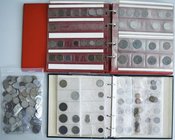 Alle Welt: Nachlass-Partie einiger hundert Münzen aus aller Welt, z.T. in Silber, interessante, undurchsuchte Fundgrube.
 [plus 19 % VAT]