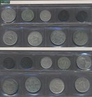 Tibet: Lot 9 Münzen aus Tibet, nicht näher bestimmt, dabei wohl Sho, Srang und Rupee.
 [taxed under margin system]