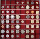 Europa: Lot 53 Stück, Münzen europäischer Staaten, u. a. Italien, Großbritannien, Luxembourg, viele in Silber, meist sehr schön und besser.
 [taxed u...