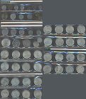 Österreich: Geschichte des Münzgeldes in Österreich: Ein Album voll mit Münzen vom Kreuzer und Krone bis zum Schilling. Münzen ab ca. 1850 mit Franz J...
