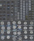 Österreich: Ein übervolles Album an Münzen aus Österreich ab Franz Joseph, dabei viele Schillingmünzen von 25 ATS bis 100 ATS.
 [taxed under margin s...