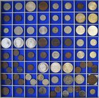 Österreich: Lot von insgesamt 77 Silber- und Kupfermünzen, Kaiserreich Österreich, 1. + 2 . Republik, meist sehr schön und besser.
 [taxed under marg...