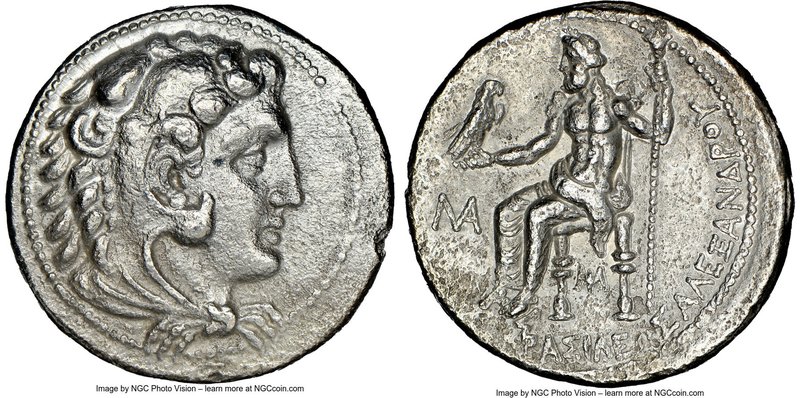 MACEDONIAN KINGDOM. Alexander III the Great (336-323 BC). AR tetradrachm (27mm, ...