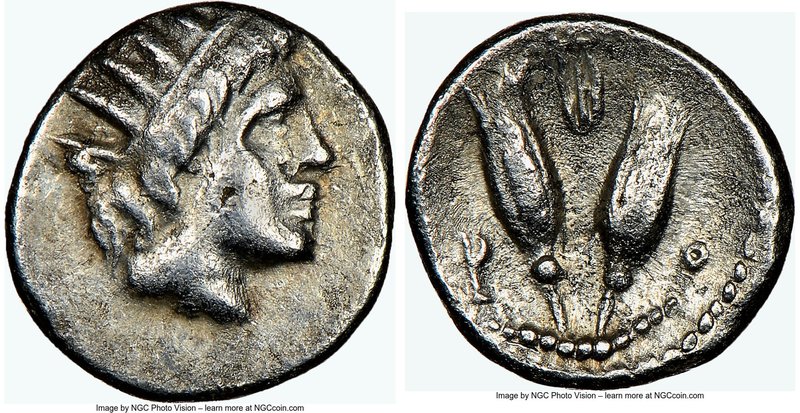 CARIAN ISLANDS. Rhodes. Ca. 230-205 BC. AR diobol (10mm, 1h). NGC Choice VF. Rad...