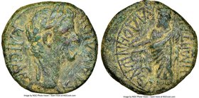 PHRYGIA. Cadi. Claudius I (AD 41-54). AE (19mm, 11h). NGC Choice VF, scratches. KΛAYΔIOC-KAICAP, laureate head of Claudius I right / ΚΑΔΟΗΝΩΝ ΕΠΙ-ΔΗΜΗ...