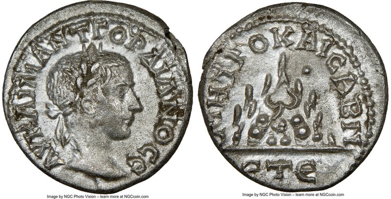 CAPPADOCIA. Caesarea. Gordian III (AD 238-244). AR drachm (18mm, 3.64 gm, 1h). N...