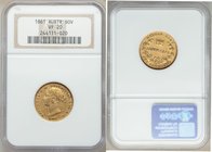 Victoria gold Sovereign 1861-SYDNEY VF20 NGC, Sydney mint, KM4. AGW 0.2353 oz. 

HID09801242017