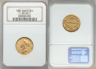 Victoria gold Sovereign 1864-SYDNEY XF45 NGC, Sydney mint, KM4. AGW 0.2353 oz. 

HID09801242017