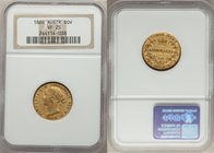 Victoria gold Sovereign 1864-SYDNEY VF25 NGC, Sydney mint, KM4. AGW 0.2353 oz. 

HID09801242017