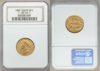 Victoria gold Sovereign 1867-SYDNEY XF45 NGC, Sydney mint, KM4, Fr-10. AGW 0.2353 oz. 

HID09801242017